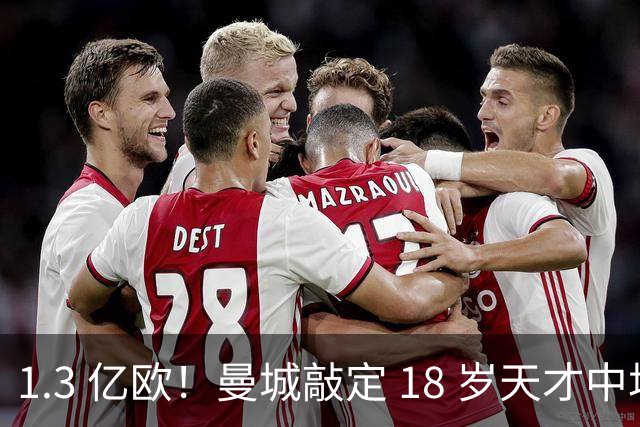 1.3 亿欧！曼城敲定 18 岁天才中场，填补罗德里离队大坑